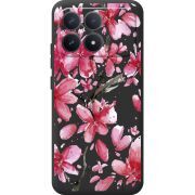 Прозорий чохол BoxFace Poco F8 Pro Pink Magnolia