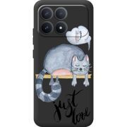 Прозорий чохол BoxFace Poco F8 Pro Just Love