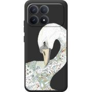 Прозорий чохол BoxFace Poco F8 Pro Swan