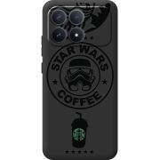 Чорний чохол BoxFace Poco F8 Pro Dark Coffee