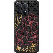 Чорний чохол BoxFace Poco F8 Pro FranceFlowers