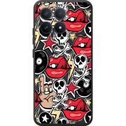 Чорний чохол BoxFace Poco F8 Pro Rock Graffiti