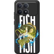 Чорний чохол BoxFace Poco F8 Pro Fish