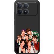 Чорний чохол BoxFace Poco F8 Pro BTS