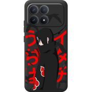 Чорний чохол BoxFace Poco F8 Pro Учиха Итачи