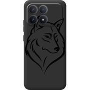 Чорний чохол BoxFace Poco F8 Pro Wolf