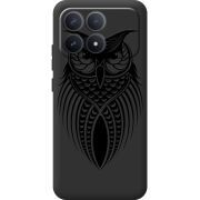 Чорний чохол BoxFace Poco F8 Pro Owl
