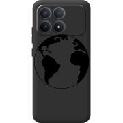 Чорний чохол BoxFace Poco F8 Pro Earth