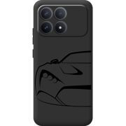 Чорний чохол BoxFace Poco F8 Pro Sportcar