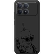 Чорний чохол BoxFace Poco F8 Pro 