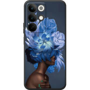 Чохол BoxFace Realme C85 Exquisite Blue Flowers