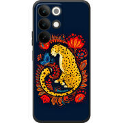 Чохол BoxFace Realme C85 Petrykivka Leopard