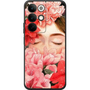Чохол BoxFace Realme C85 Girl in Flowers