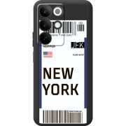 Прозорий чохол BoxFace Realme C85 Ticket New York