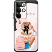 Прозорий чохол BoxFace Realme C85 Travel Girl