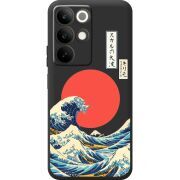 Прозорий чохол BoxFace Realme C85 Большая волна в Канагаве