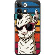 Прозорий чохол BoxFace Realme C85 Стильна Лама