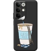 Прозорий чохол BoxFace Realme C85 Segull in Cofee Pool