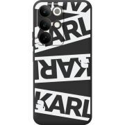 Чорний чохол BoxFace Realme C85 White Karl