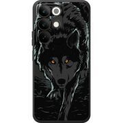 Чорний чохол BoxFace Realme C85 Wolf