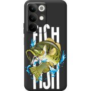 Чорний чохол BoxFace Realme C85 Fish