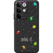 Чорний чохол BoxFace Realme C85 Among Us Invisible