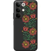 Чорний чохол BoxFace Realme C85 Ethno