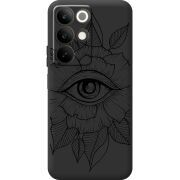 Чорний чохол BoxFace Realme C85 Eye