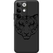 Чорний чохол BoxFace Realme C85 Tiger