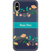 Чехол Uprint Apple iPhone XS Malva Именной