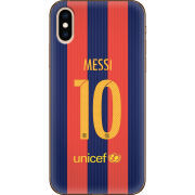Чехол Uprint Apple iPhone XS Messi 10