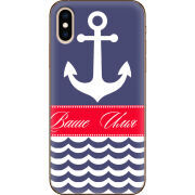 Чехол Uprint Apple iPhone XS Именной Ocean