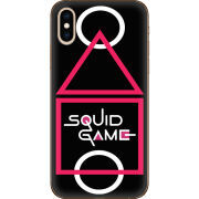 Чехол Uprint Apple iPhone XS siquid game игра в кальмара