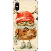 Чехол Uprint Apple iPhone XS Милая Сова