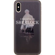 Чехол Uprint Apple iPhone XS Sherlock