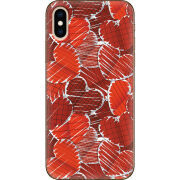 Чехол Uprint Apple iPhone XS Heart Strings