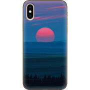 Чехол Uprint Apple iPhone XS Cold Red Light