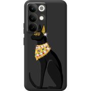 Чохол зі стразами Realme C85 Pro Egipet Cat
