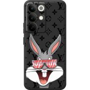 Чорний чохол BoxFace Realme C85 Pro looney bunny