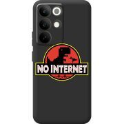 Чорний чохол BoxFace Realme C85 Pro No Internet