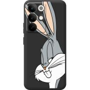 Чорний чохол BoxFace Realme C85 Pro Lucky Rabbit