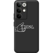 Чорний чохол BoxFace Realme C85 Pro Pew Pew