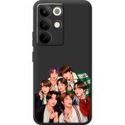Чорний чохол BoxFace Realme C85 Pro BTS