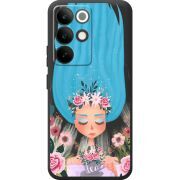 Прозорий чохол BoxFace Realme C85 Pro Blue Hair