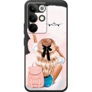 Прозорий чохол BoxFace Realme C85 Pro Travel Girl