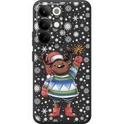 Прозорий чохол BoxFace Realme C85 Pro Christmas Deer with Snow