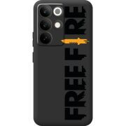 Прозорий чохол BoxFace Realme C85 Pro Free Fire Black Logo