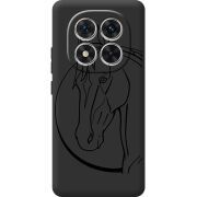 Чорний чохол BoxFace Xiaomi Redmi Note 15 Pro Horse