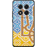 Чохол BoxFace Poco M8 Pro Тризуб Вишивка