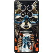 Чохол BoxFace Poco M8 Pro Енот с банкой